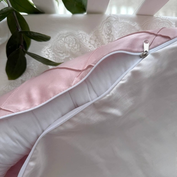 Protecție somn – Baby Nest Classic roz (2)